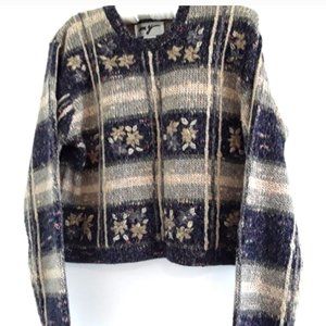 Cropped pastel sweater